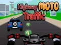 Spiel Motorradverkehr auf der Autobahn Online