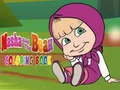 Spiel Mascha und der Bär: Malbuch Online
