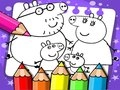 Spiel Peppa Pig Malbuch Online