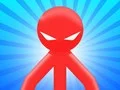 Spiel Roter Strichmännchen vs Monster Schule Online