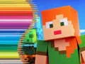 Spiel Malbuch für Minecraft Online