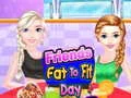 Spiel Freunde Fett zu Fit Tag Online