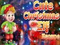 Spiel Niedlicher Weihnachtswichtel-Flucht Online
