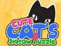 Spiel Niedliche Katzen-Puzzle Online