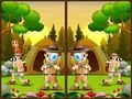 Spiel Finde 5 Unterschiede Camping Online