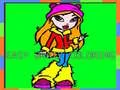 Spiel Einfaches Bratz Ausmalen Online
