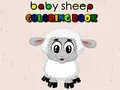 Spiel Malbuch für Baby-Schafe Online