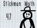 Spiel Stickman Mathe Online