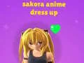 Spiel Sakora: Anime Kleidern Online