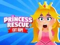 Spiel Prinzessinnenrettung: Schnur durchtrennen Online