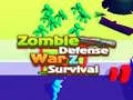 Spiel Zombie-Verteidigung: Krieg Z Überleben Online