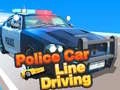 Spiel Polizeiauto Linienfahren Online
