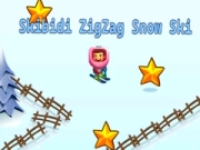 Spiel Skibidi ZigZag Schneescooter Online