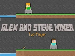 Spiel Alex und Steve: Zwei-Spieler Miner Online Spiel Alex und Steve: Zwei-Spieler Miner Online
