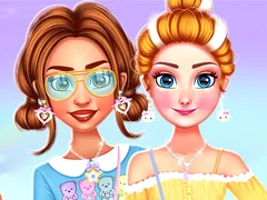 Spiel BFF Liebevolle Kawaii-Outfits Online