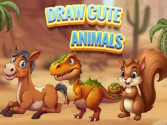 Spiel Zeichne süße Tiere Online