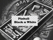 Spiel Pinball Schwarz und Weiß Online
