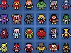 Spiel Bilder nach Zahlen Superhelden Online