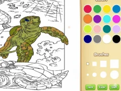 Spiel See Tier Malbuch Online