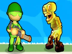 Spiel Zerstörung von Stickman Zombie Online