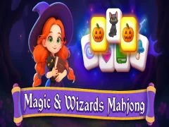 Spiel Magie und Zauberer Mahjong Online