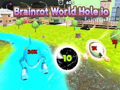 Spiel Brainrot World Hole io Online