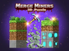 Spiel Merge Miners 3D-Puzzle Online