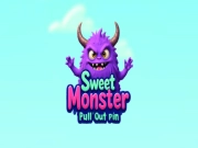 Spiel Süßes Monster ziehen Pin heraus Online