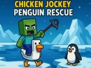 Spiel Hühnerjockey: Penguin-Rettung Online Spiel Hühnerjockey: Penguin-Rettung Online