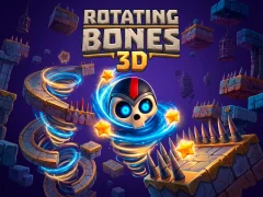 Spiel Rotating Bones 3D Online