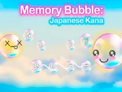 Spiel Erinnerungsblase: Japanisches Kana Online