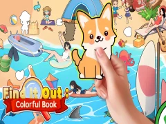 Spiel Finden Sie es aus farbenfrohen Buch Online