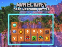 Spiel Minecraft-Karten-Matching-Puzzle Online