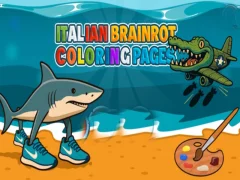 Spiel Ausmalbilder Italienisch Brainrot Online