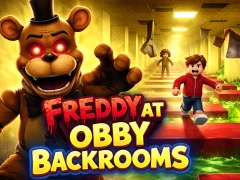Spiel Freddy bei Obby Backrooms Online