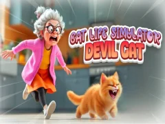 Spiel Katzenlebenssimulator: Teufelskatze Online