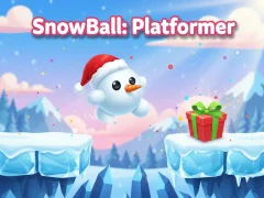 Spiel SnowBall: Plattformer Online