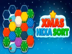 Spiel Weihnachts-Hexa-Sortierung Online