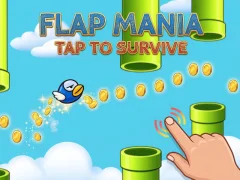 Spiel Flap Mania Tippen, um zu überleben Online