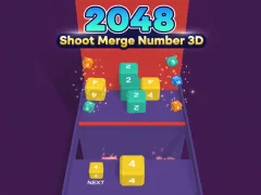 Spiel 2048 Shoot Merge Nummer 3D Online