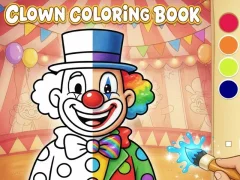 Spiel Clown-Malbuch Online