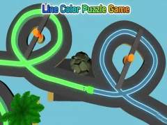 Spiel Linienfarben-Puzzlespiel Online
