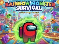 Spiel Überleben des Regenbogenmonsters Online