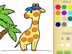 Spiel Easy Animal Malbuch für Kinder Online