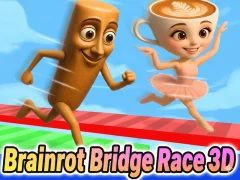 Spiel Brainrot Bridge Race 3D Online