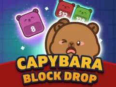 Spiel Capybara Block Drop Online