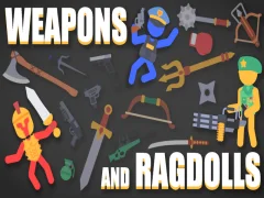 Spiel Waffen und Ragdolls Online