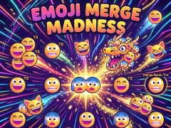 Spiel Emoji Merge Madness Online