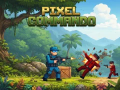 Spiel Pixel Commando Online