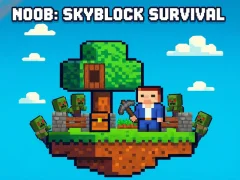 Spiel Noob: Skyblock Survival Online
